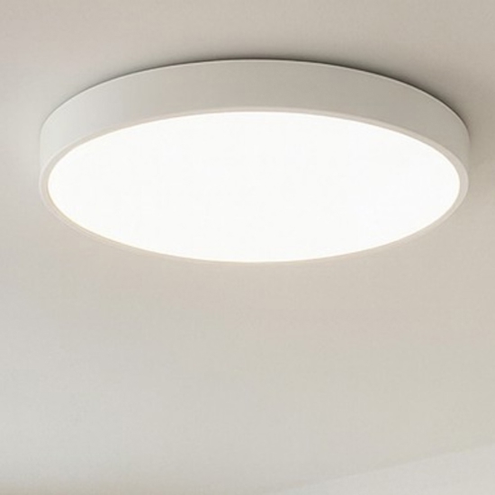 Gea luce plafoniera led 3000k tonda sottile