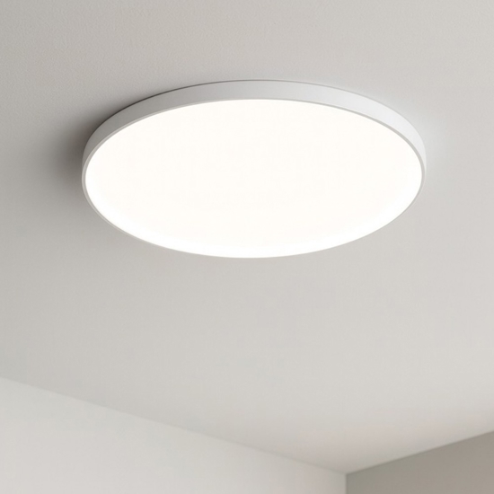 Plafoniera krizia pg led 50w 4000k gea luce moderna bianca