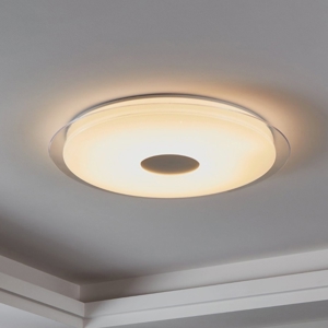 Lanciano z eglo plafoniera tonda moderna 77cm led da 2700k a 6500k