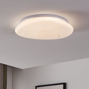 Sileras z eglo plafoniera moderna effetto cristallo led rgb 2700k a 6500k