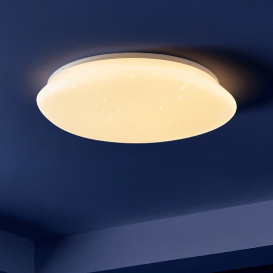 Sileras z eglo plafoniera moderna dimmerabile led rgb da 2700k a 6500k
