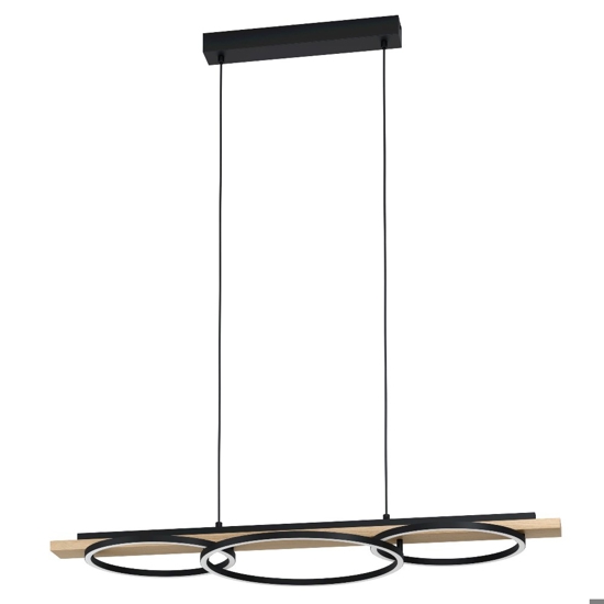 Boyal eglo lampadario da cucina moderno led 3000k dimmerabile