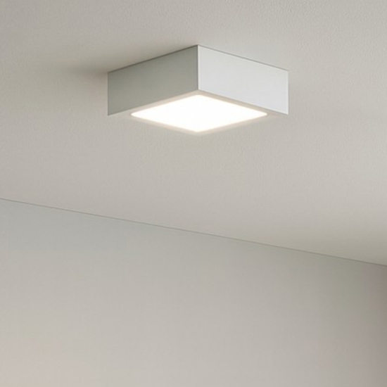 Plafone bianco linea light box sq led 7w 4000k