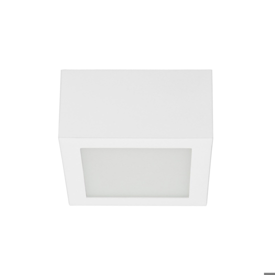 Plafone bianco linea light box sq led 7w 4000k
