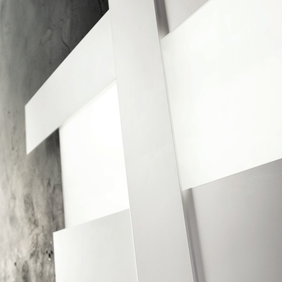 Doha gea luce plafoniera led 40w 3000k bianca moderna