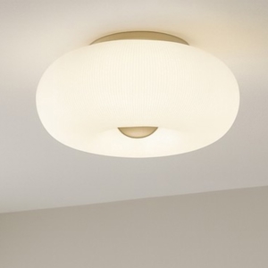 Visualizza i dettagli per Arizona pl3 plafoniera vetro plissettato ottone ideal lux Arizona pl3 plafoniera vetro plissettato ottone ideal lux