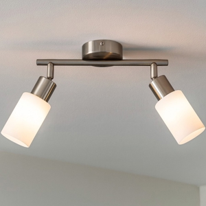 Plafoniera da soffitto 2 luci led orientabili