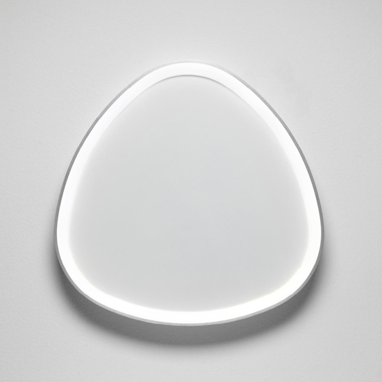 Plafoniera a led vivida lifering titanio 48w 3000k 4000k dimmerabile