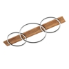 Boyal eglo plafoniera di legno moderna per salotto led 36w 3000k