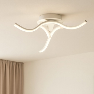 Gea luce tessa plafoniera moderna led 23w 4000k ultramoderna