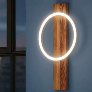 Boyal eglo applique da parete stile nordico led 3000k