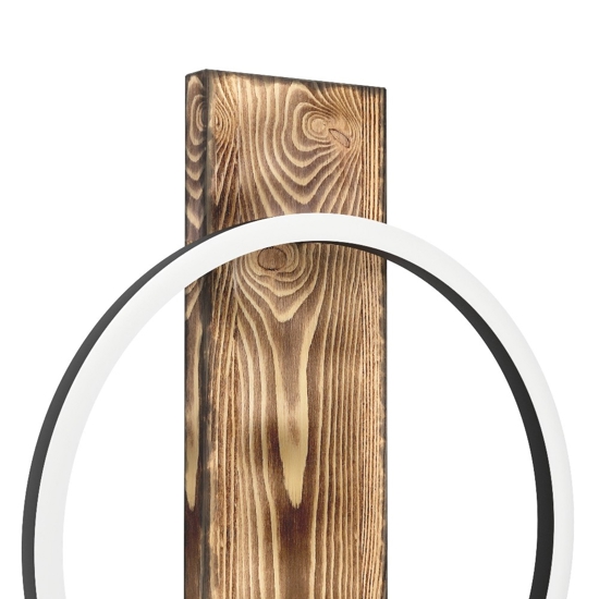Boyal eglo applique da parete stile nordico led 3000k