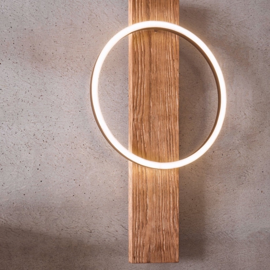 Boyal eglo applique da parete stile nordico led 3000k