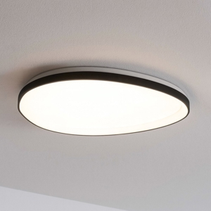 Ideal lux gemini pl d081 plafoniera moderna led nera led 41w 3000k