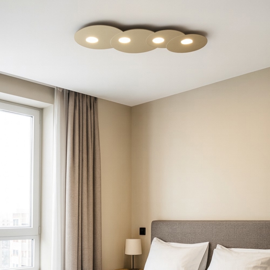 Top light cloud plafoniera cucina moderna sabbia