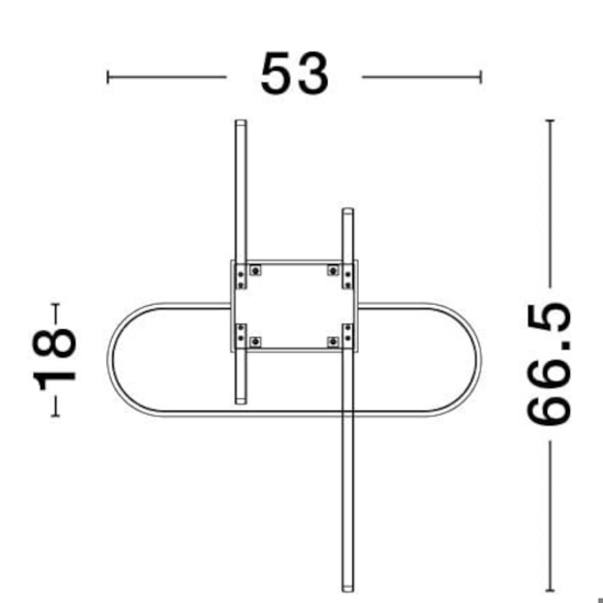 Plafoniera oro design per soggiorno moderno led 3000k dimmerabile