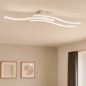 Plafoniera led bianco moderno 15w 4000k design