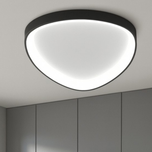 Vivida lifering plafoniera led nera 38w dimmerabile 3000k 4000k