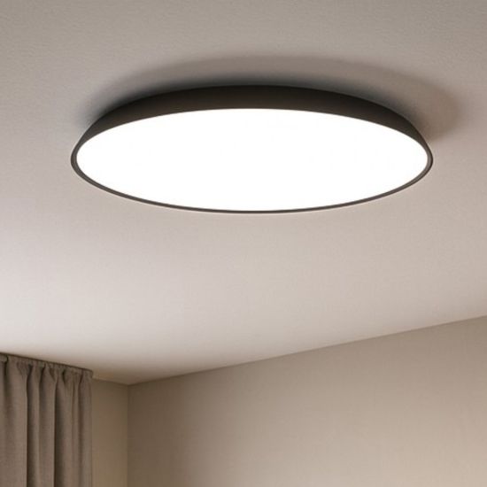 Plafoniera bronzo vivida pinco rotonda da cucina 50w 3000k 4000k dimmerabile