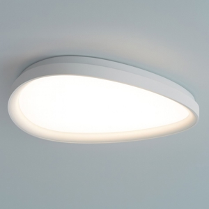 Gemini pl d061 plafoniera led 29w 3000k ideal lux ovale bianca