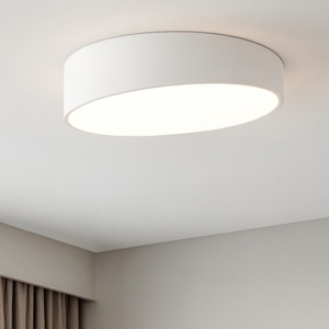 Plafoniera bianca disegn moderna 50cm led per camera da letto