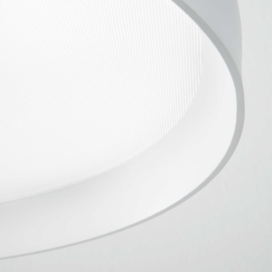 Ideal lux fly pl d35  plafoniera da cucina 4000k bianca tonda