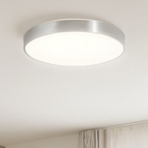 Visualizza i dettagli per Plafoniera cerchio grigio 60cm rotonda led 3000k dimmerabile moderna Plafoniera cerchio grigio 60cm rotonda led 3000k dimmerabile moderna
