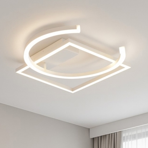 Plafoniera bianca moderna led 4000k orientabile