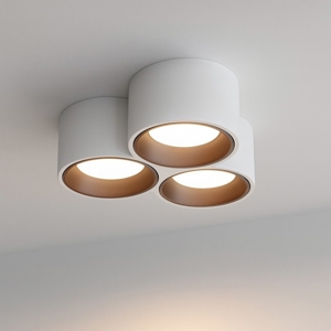 Sforzin nasso plafoniera di gesso moderna 3 luci bronzo