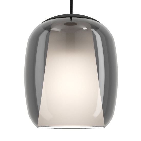 Ciampino eglo lampadario per cucina con portalampada in vetro grigio