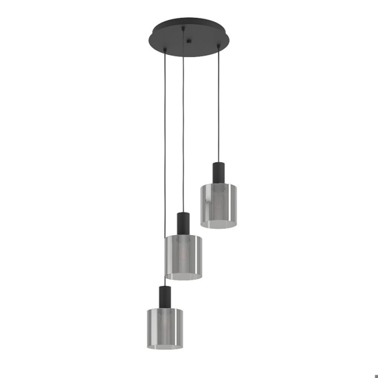 Gorosiba eglo lampadario da cucina con portalampada ciclindrici