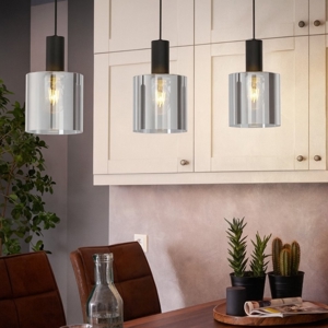Gorosiba eglo lampadario da cucina con 3 luci pendenti