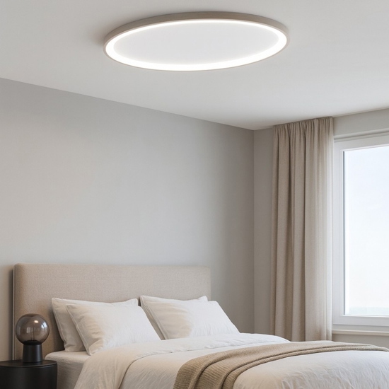 Vivida lifering-o plafoniera led 50w 3000k 4000k ovale sabbia