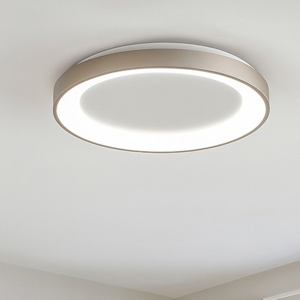 Vivida lifering sabbia plafoniera da cucina rotonda moderna led 48w 3000k 4000k dimmerabile