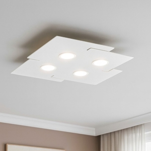 Totem pl4 ideal lux plafoniera moderna bianca