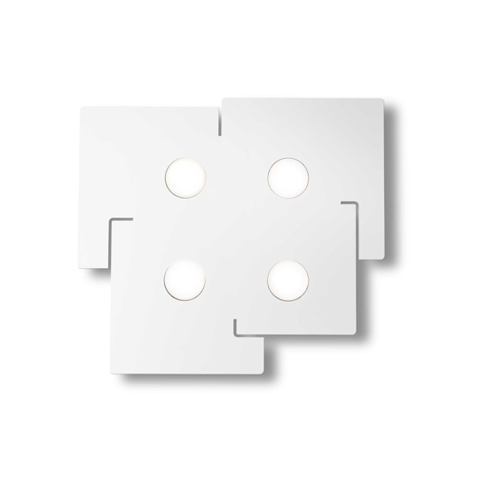 Totem pl4 ideal lux plafoniera moderna bianca