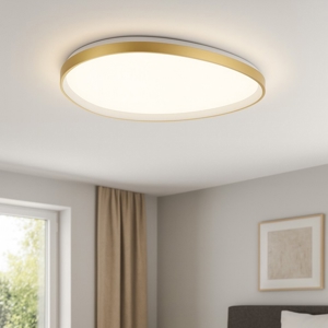 Visualizza i dettagli per Gemini pl d081 dali push ideal lux plafoniera led 3000k dimmerabile ottone Gemini pl d081 dali push ideal lux plafoniera led 3000k dimmerabile ottone