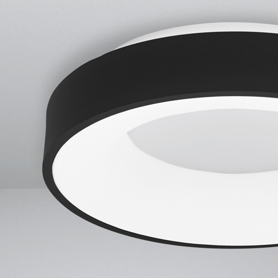 Plafoniera da cucina tonda moderna led 30w dimmerabile 3000k