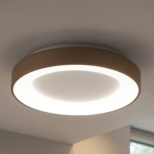 Plafoniera inner-r 60 sabbia led 50w 3000k 4000k dimmerabile vivida
