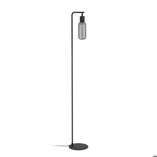 Maione eglo lampada da terra design minimal colore nero