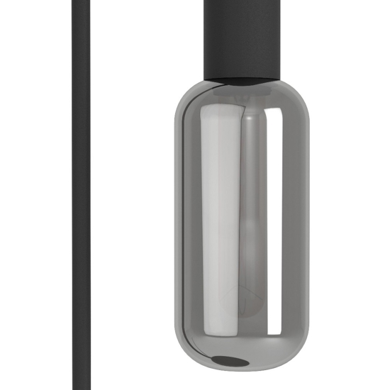 Maione eglo lampada da terra design minimal colore nero