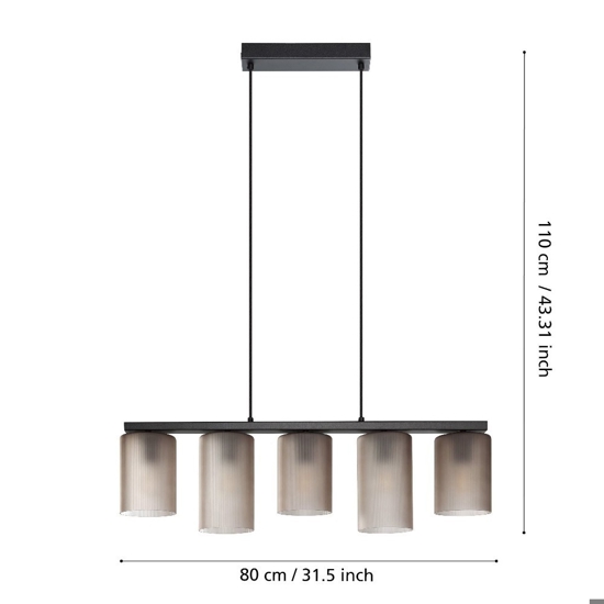 Colomera eglo lampadario da cucina con portalampada in vetro opaco