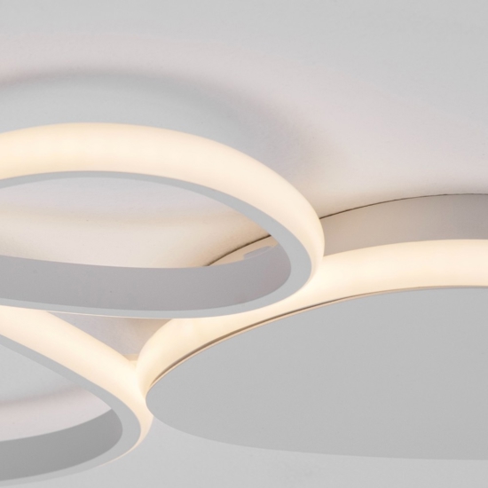 Plafoniera moderna bianca led 3200k per camera da letto Plafoniera moderna bianca led 3200k per camera da letto