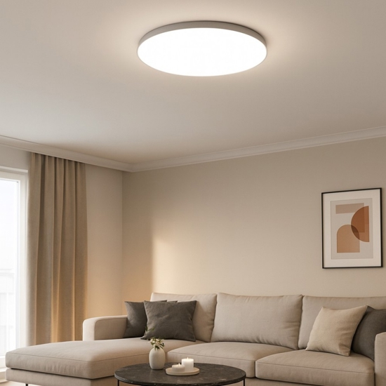 Plafoniera krizia ps led 60w 3000k moderna gea luce