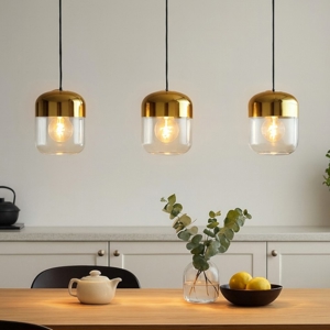 Maryvilla eglo lampadario da cucina moderna in vetro
