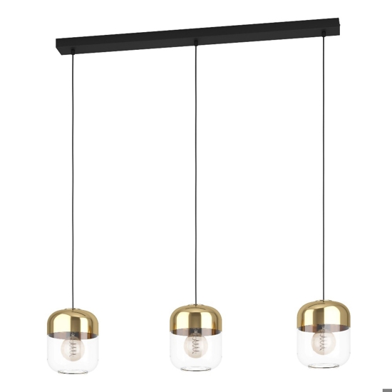 Maryvilla eglo lampadario da cucina moderna in vetro