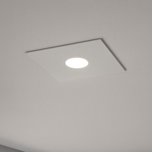 Plafoniera per cucina quadrata grigio moderna top light area
