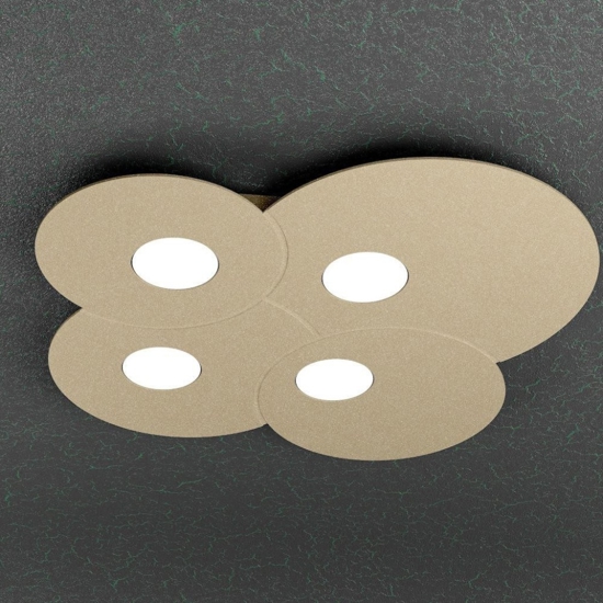 Plafoniera da cucina sabbia design moderna toplight cloud