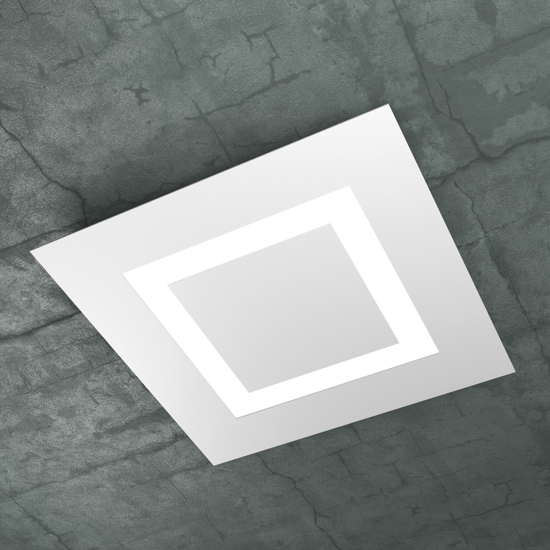 Toplight carpet plafoniera moderna bianco