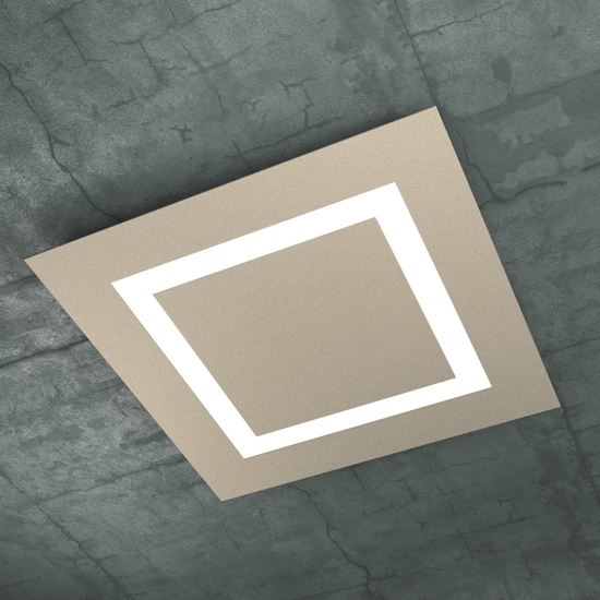 Carpet toplight plafoniera da cucina moderna sabbia design quadrata